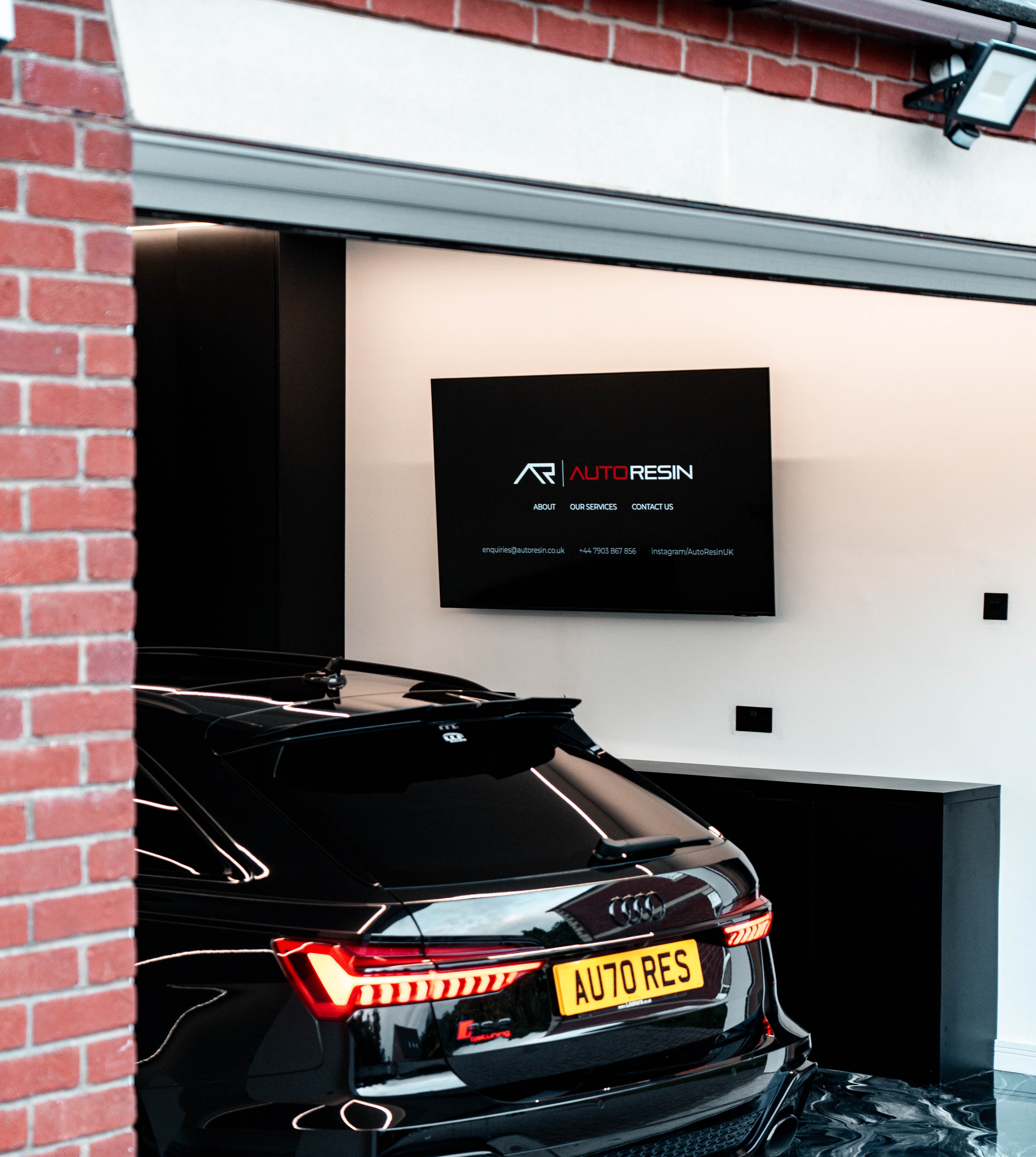 Image of AutoResin bespoke garage door